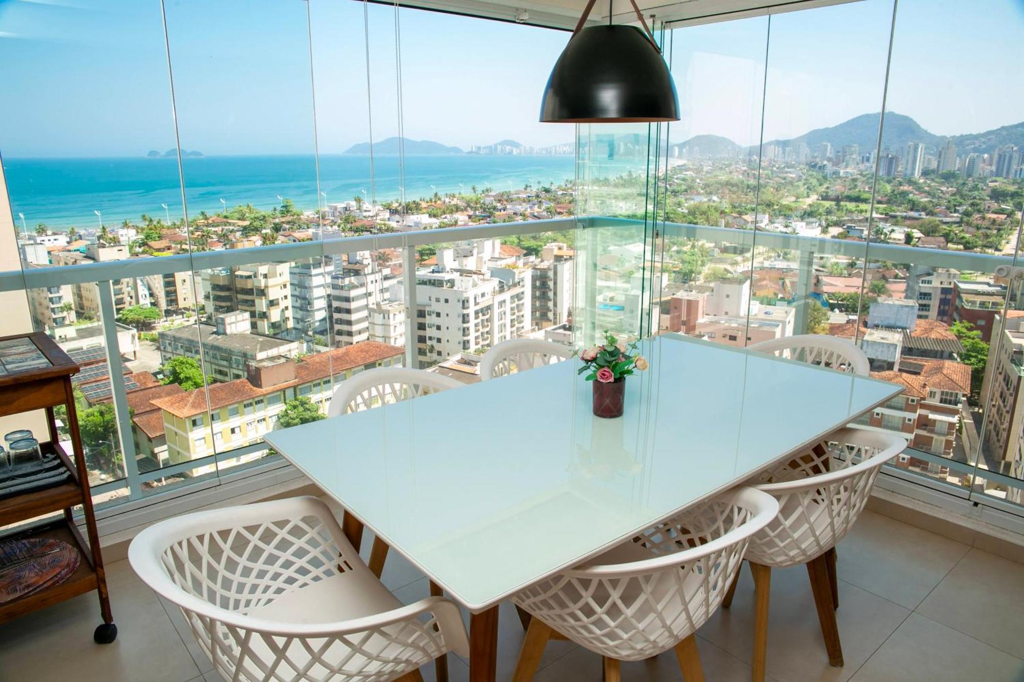 Apartamento Sol Dourado Vista Mar Guaruja Enseada Exteriér fotografie